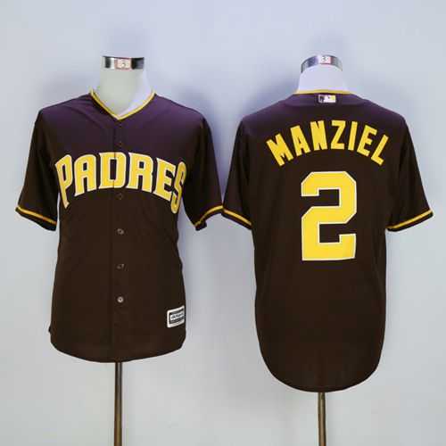 San Diego Padres #2 Johnny Manziel Coffee New Cool Base Stitched MLB Jersey,We sell and wholesale San Diego Padres #2 Johnny Manziel Coffee New Cool Base Stitched MLB Jersey on line form chian!